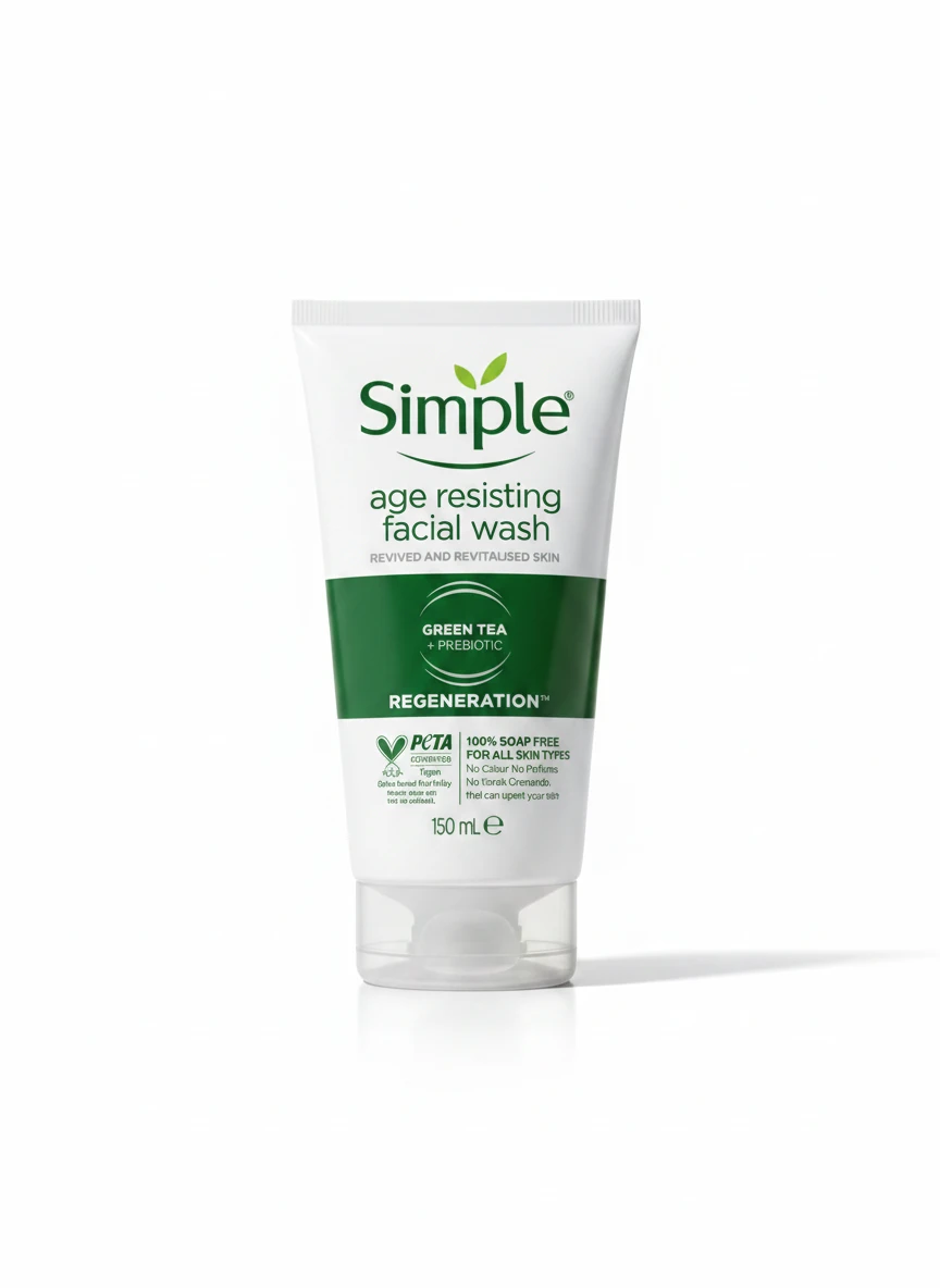 شوینده صورت ضدپیری سیمپل Simple Age Resisting